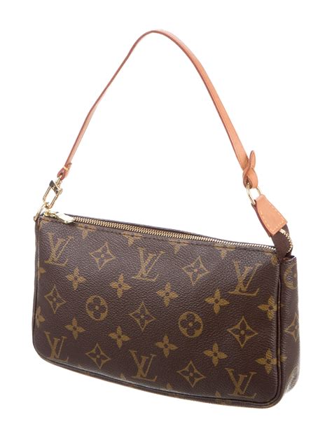 louis vuitton pochette monogram handbag